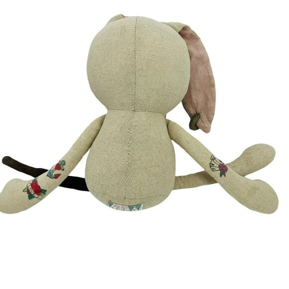 Peanut and Elliot Bunny Tattoo Peg Leg Pierced Expression - Picture 9 of 10